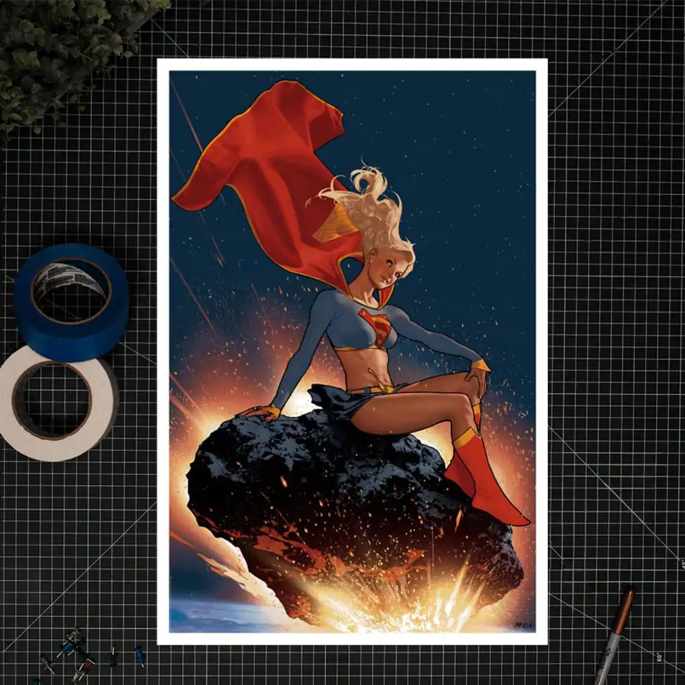 Supergirl and the Legion of Super-Heroes #23 (2006) Umetniški tisk Supergirl 61 x 46 cm - brez okvirja fotografija izdelka