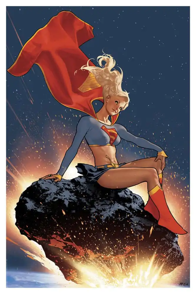 Supergirl and the Legion of Super-Heroes #23 (2006) Umetniški tisk Supergirl 61 x 46 cm - brez okvirja fotografija izdelka