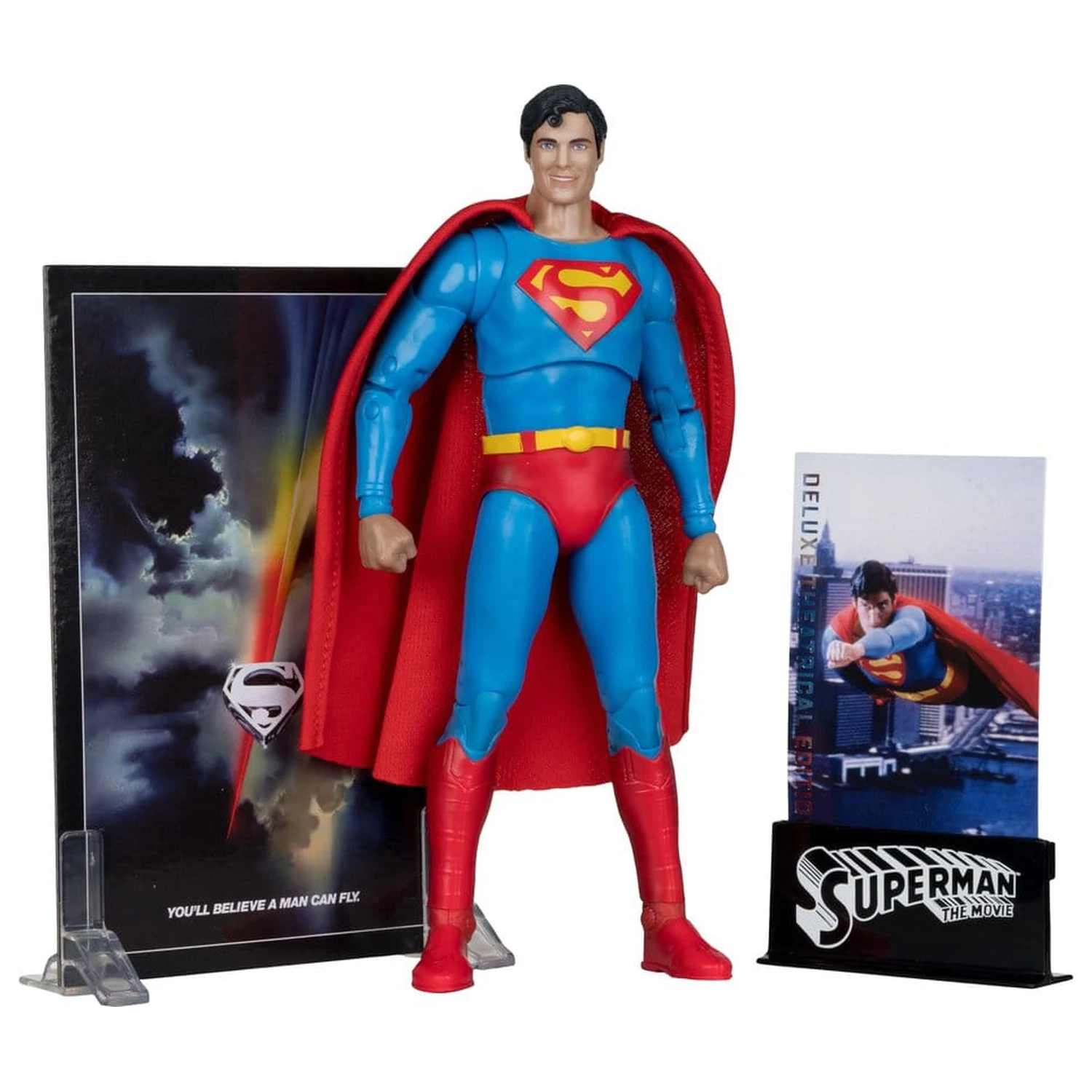 Superman (1978) DC Multiverse Deluxe Theatrical Edition akcijska figura Superman 19 cm fotografija izdelka