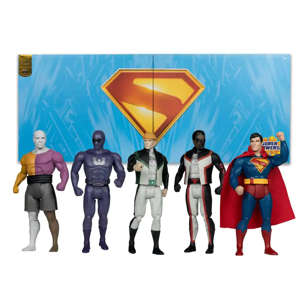 Superman (2025) DC Direct Super Powers akcijska figura 5-pack Gold Label 11 cm fotografija izdelka