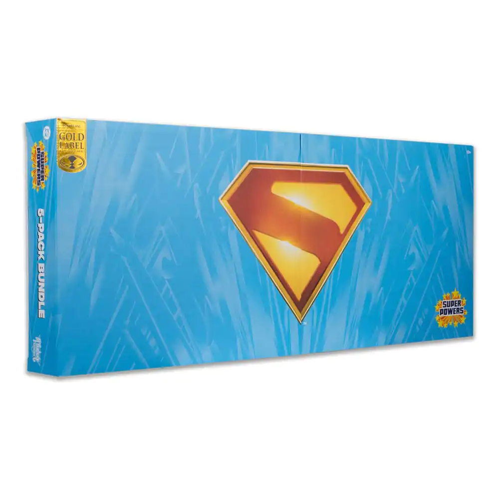 Superman (2025) DC Direct Super Powers akcijska figura 5-pack Gold Label 11 cm fotografija izdelka