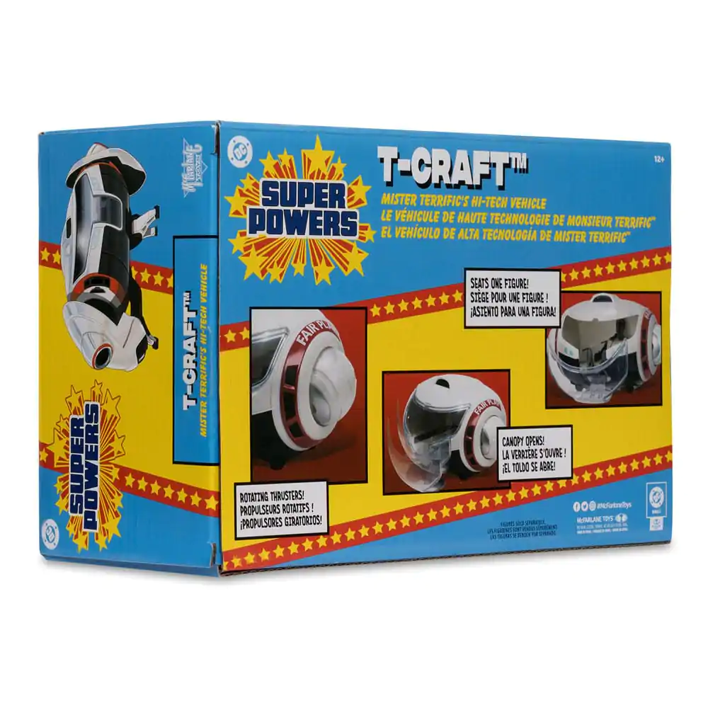 Superman (2025) DC Direct Super Powers Vozilo T-Craft 11 cm fotografija izdelka