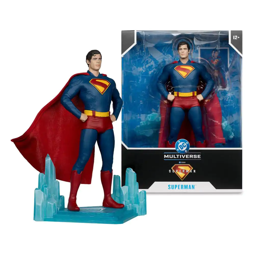 Superman (2025) DC Multiverse Mega akcijska figura Superman 28 cm fotografija izdelka