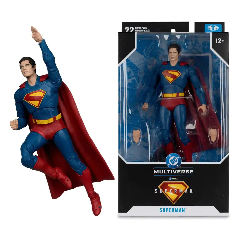Superman (2025) DC Multiverse akcijska figura Superman 18 cm fotografija izdelka