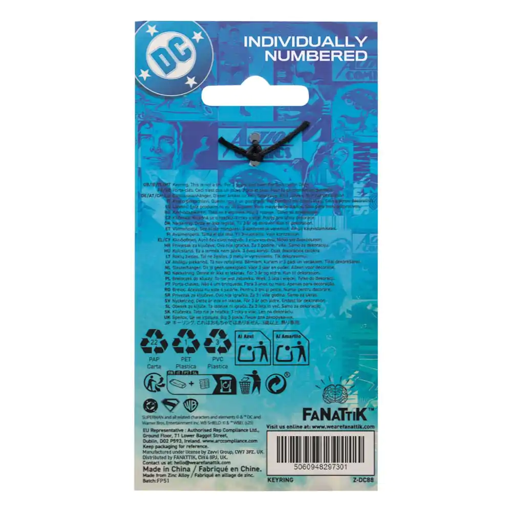 Superman 2025 Obesek za ključe Omejena izdaja fotografija izdelka