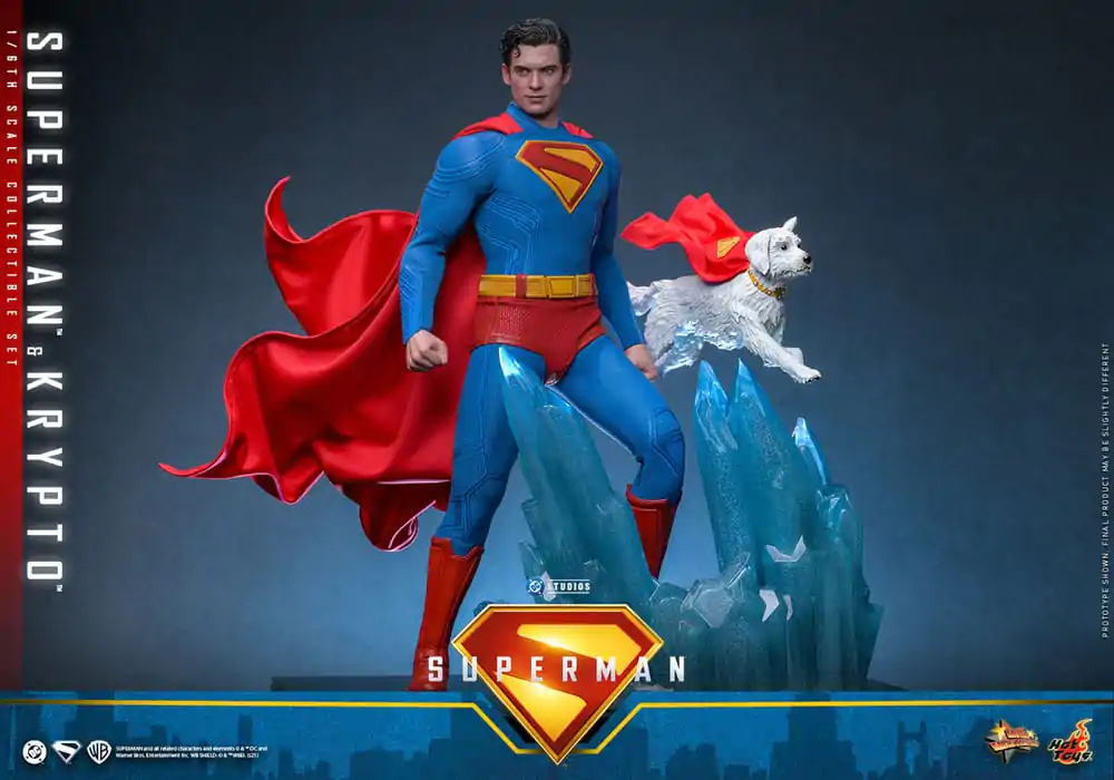 Superman (2025) Movie Masterpiece Akcijska figura 1/6 Superman & Krypto 33 cm fotografija izdelka