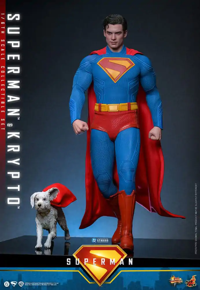 Superman (2025) Movie Masterpiece Akcijska figura 1/6 Superman & Krypto 33 cm fotografija izdelka