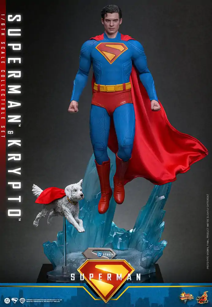 Superman (2025) Movie Masterpiece Akcijska figura 1/6 Superman & Krypto 33 cm fotografija izdelka