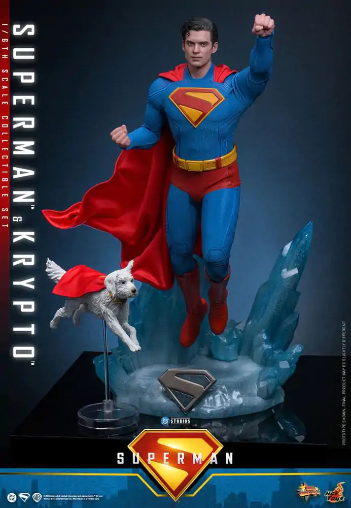 Superman (2025) Movie Masterpiece Akcijska figura 1/6 Superman & Krypto 33 cm fotografija izdelka