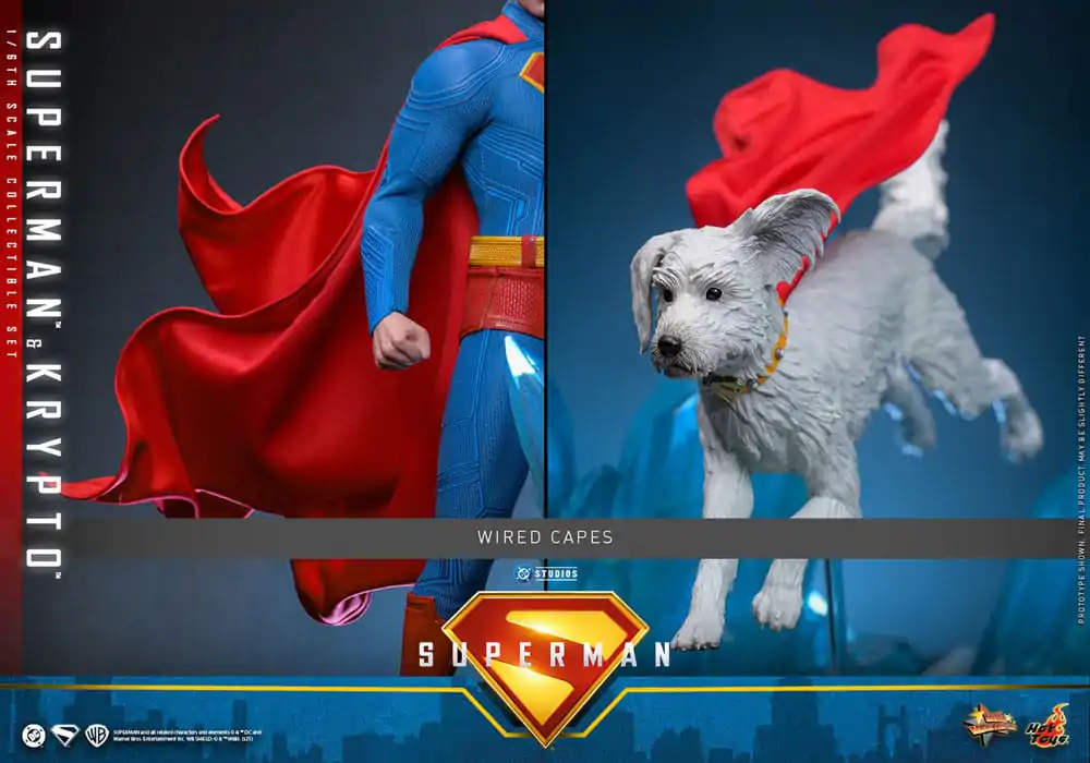 Superman (2025) Movie Masterpiece Akcijska figura 1/6 Superman & Krypto 33 cm fotografija izdelka