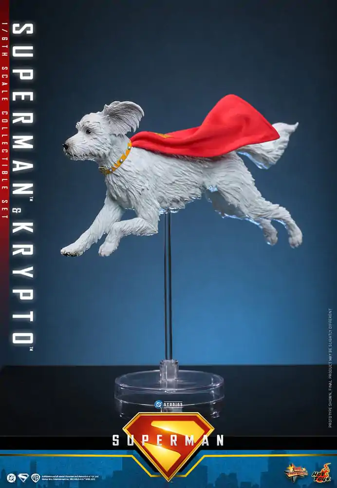 Superman (2025) Movie Masterpiece Akcijska figura 1/6 Superman & Krypto 33 cm fotografija izdelka