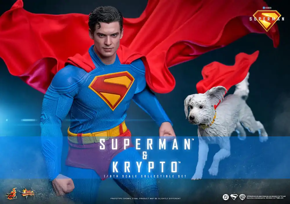 Superman (2025) Movie Masterpiece Akcijska figura 1/6 Superman & Krypto 33 cm fotografija izdelka