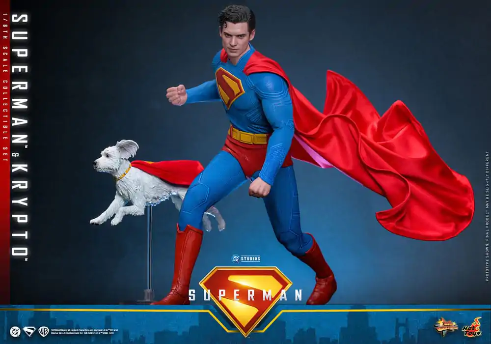Superman (2025) Movie Masterpiece Akcijska figura 1/6 Superman & Krypto 33 cm fotografija izdelka