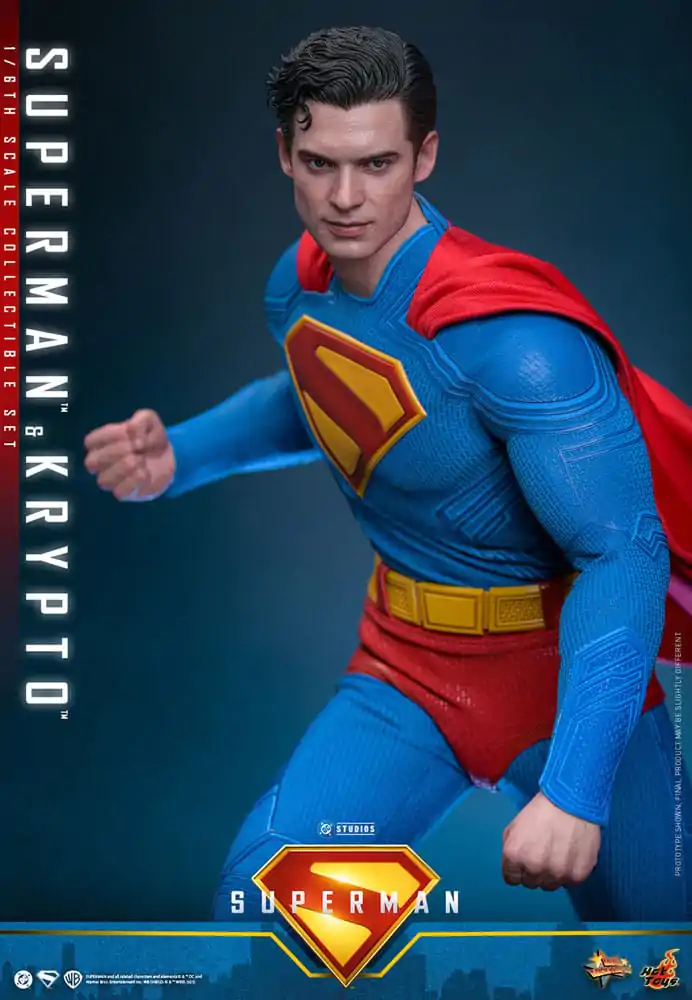 Superman (2025) Movie Masterpiece Akcijska figura 1/6 Superman & Krypto 33 cm fotografija izdelka