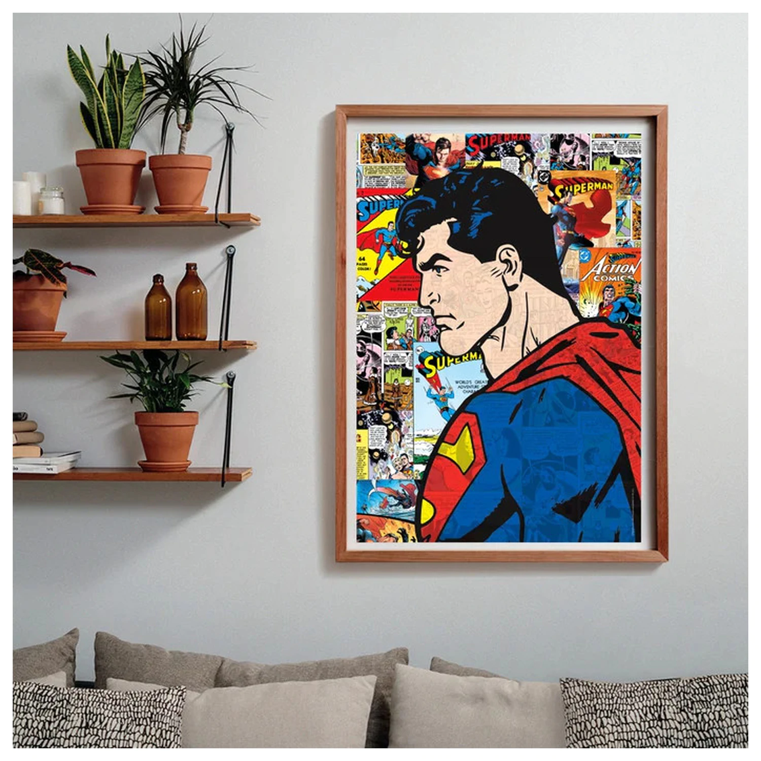 Superman Comic 1000-delna kompaktna sestavljanka fotografija izdelka