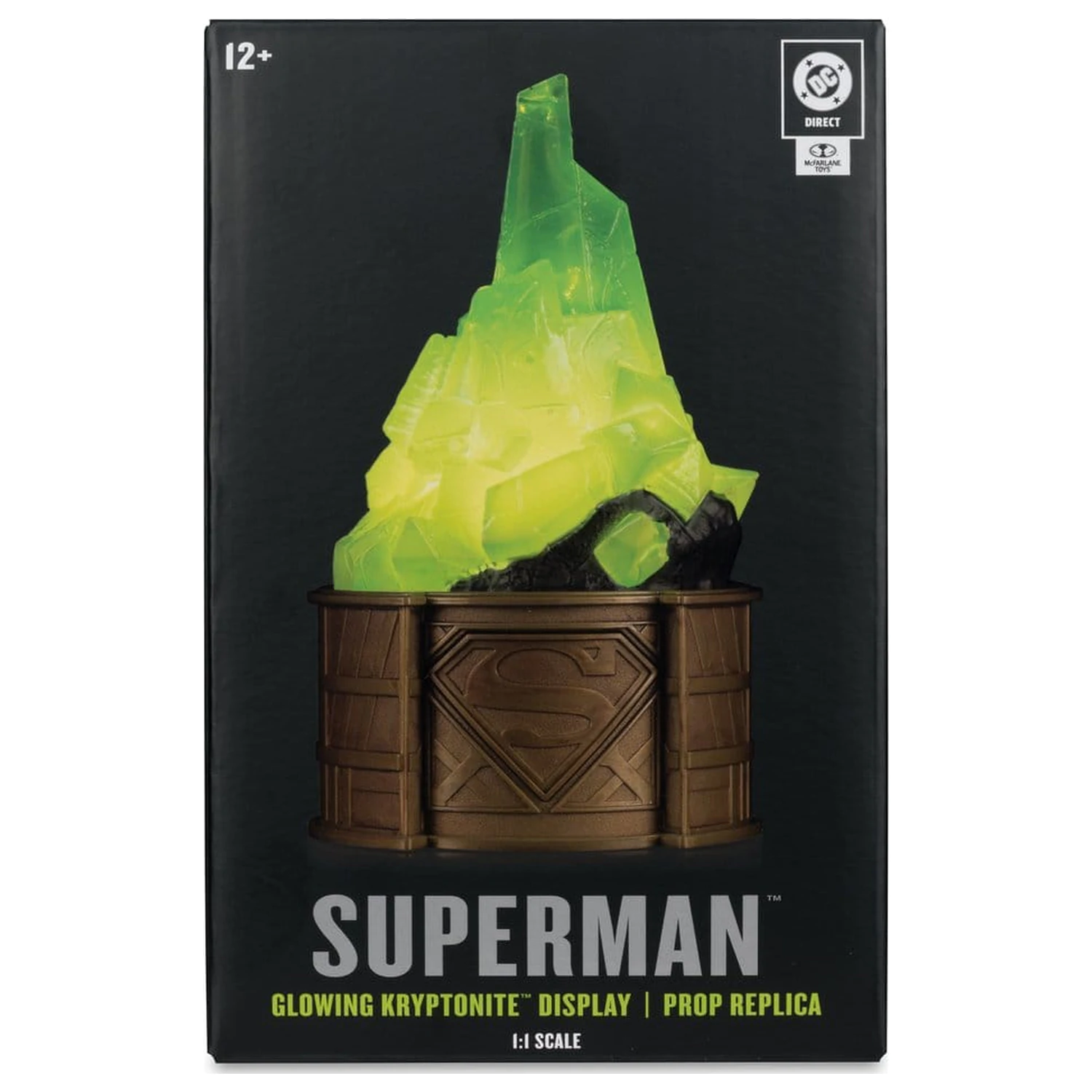 Superman DC Direct Replika 1/1 Zaslon iz kriptonita (Gold Label) 18 cm fotografija izdelka