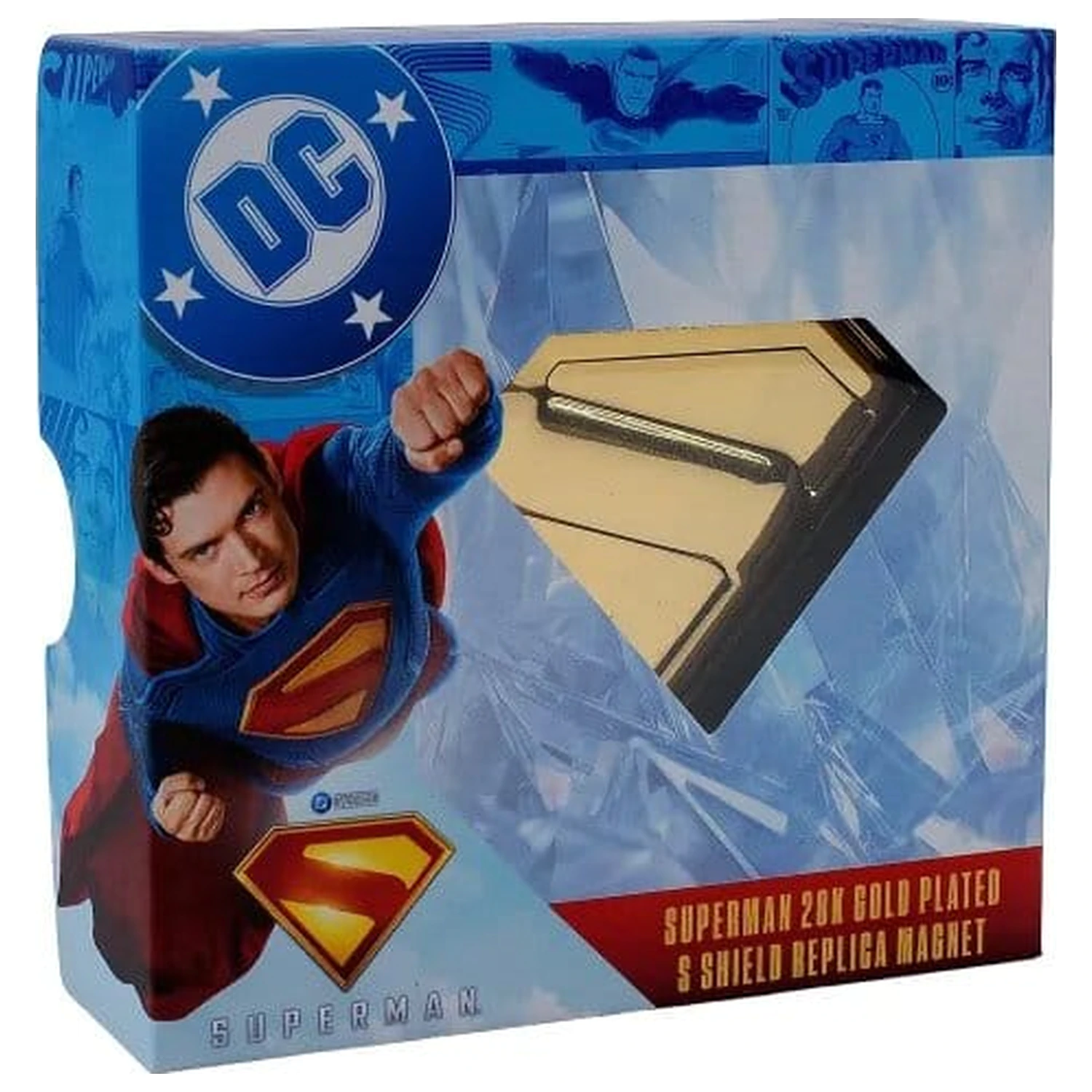 Superman Gold Shield replika magnetka fotografija izdelka
