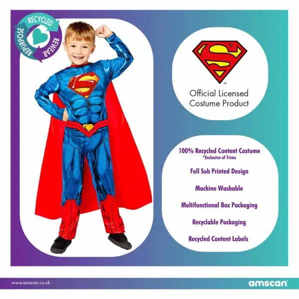 Superman kostum 8-10 let fotografija izdelka