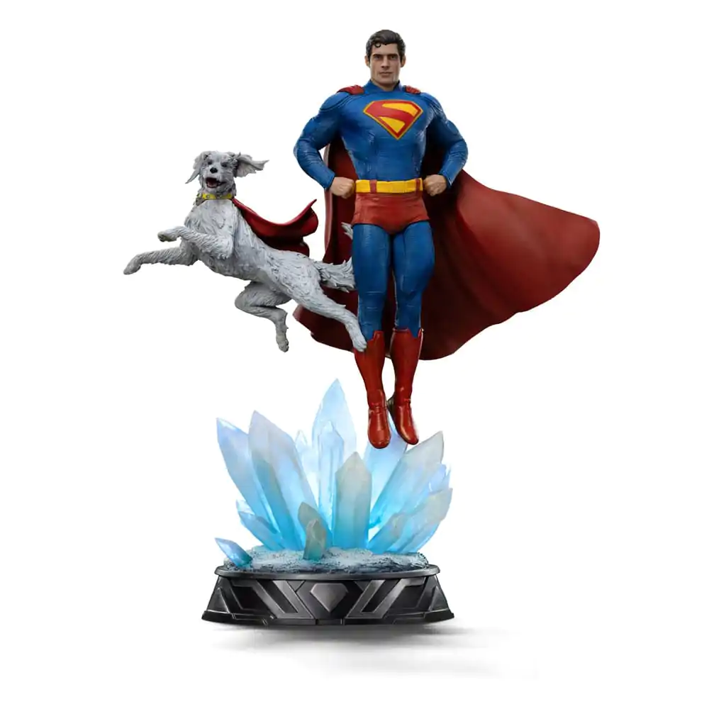 Superman Legacy Art Scale Kip 1/10 Superman & Krypto 32 cm fotografija izdelka