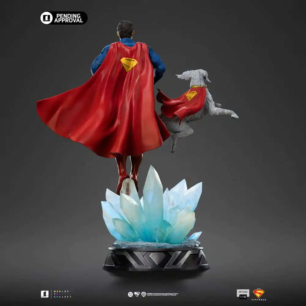 Superman Legacy Art Scale Kip 1/10 Superman & Krypto 32 cm fotografija izdelka