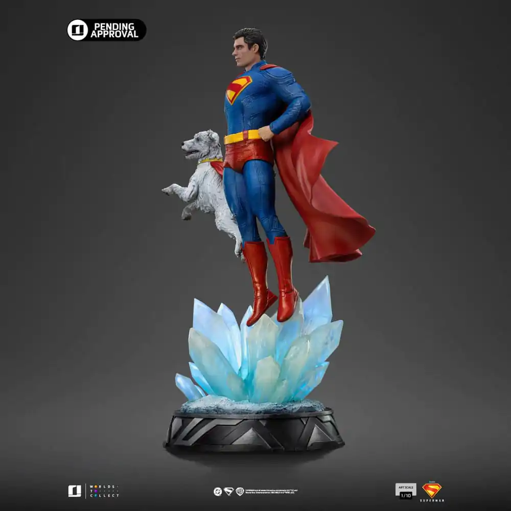 Superman Legacy Art Scale Kip 1/10 Superman & Krypto 32 cm fotografija izdelka