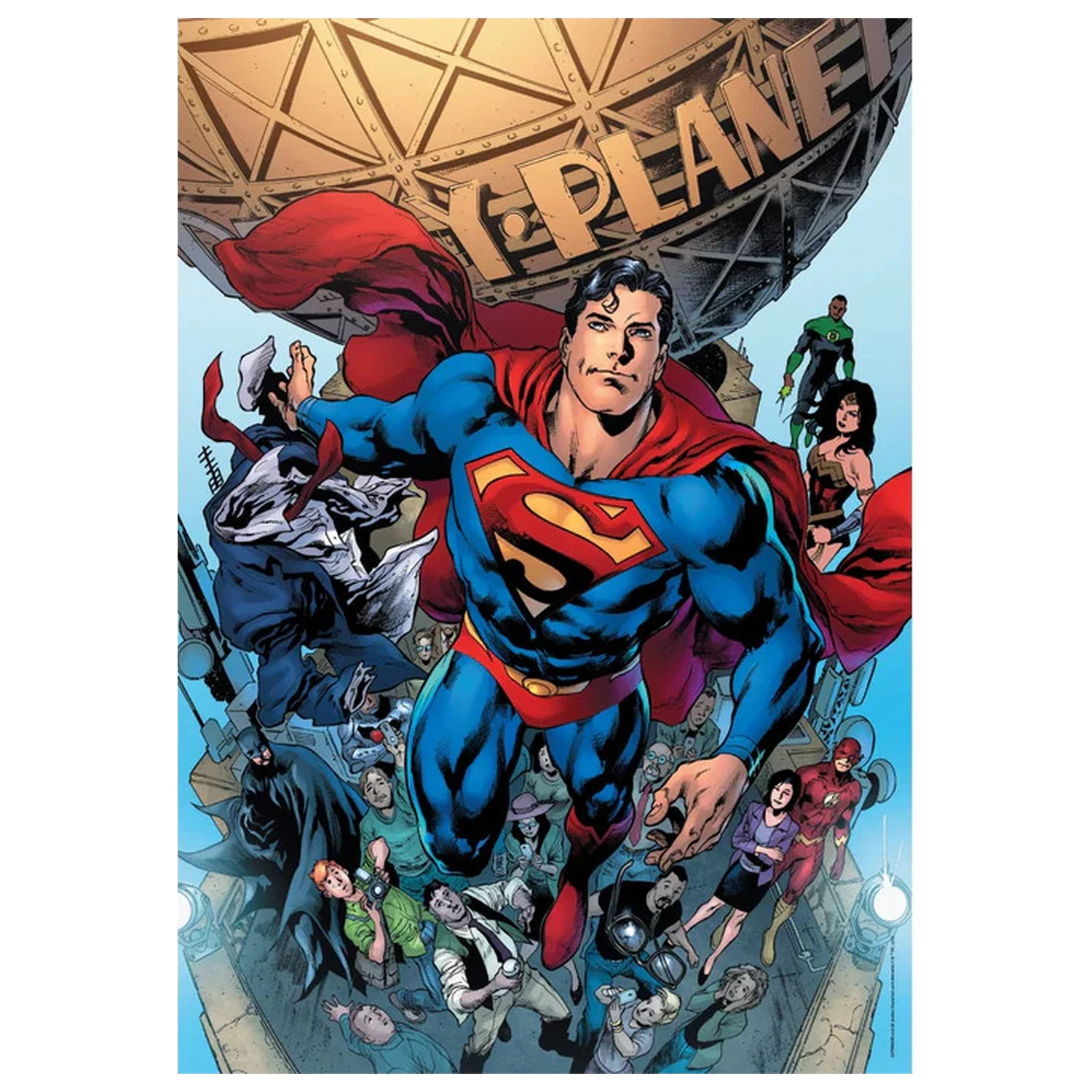 Superman Planet 1000-delna kompaktna sestavljanka fotografija izdelka