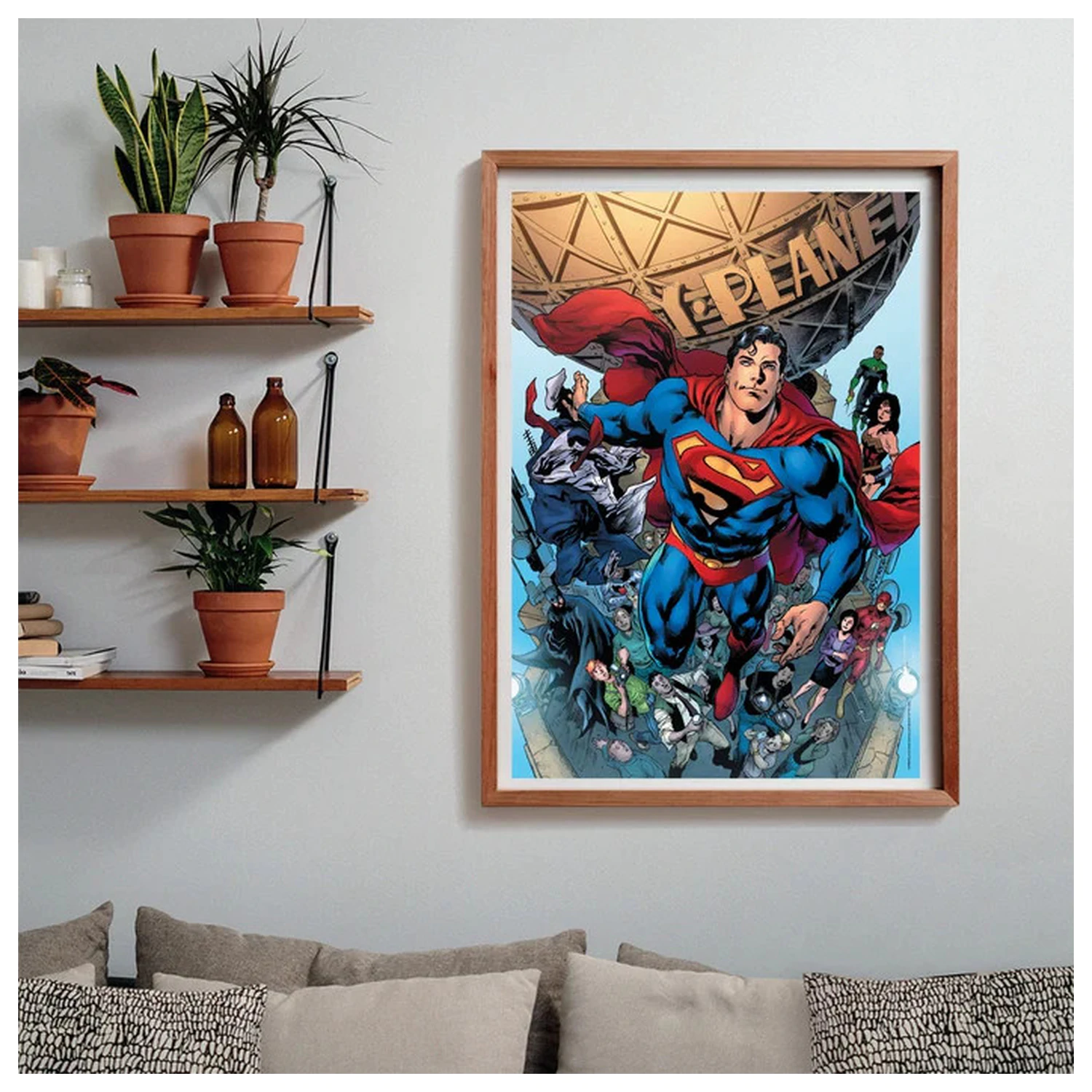 Superman Planet 1000-delna kompaktna sestavljanka fotografija izdelka