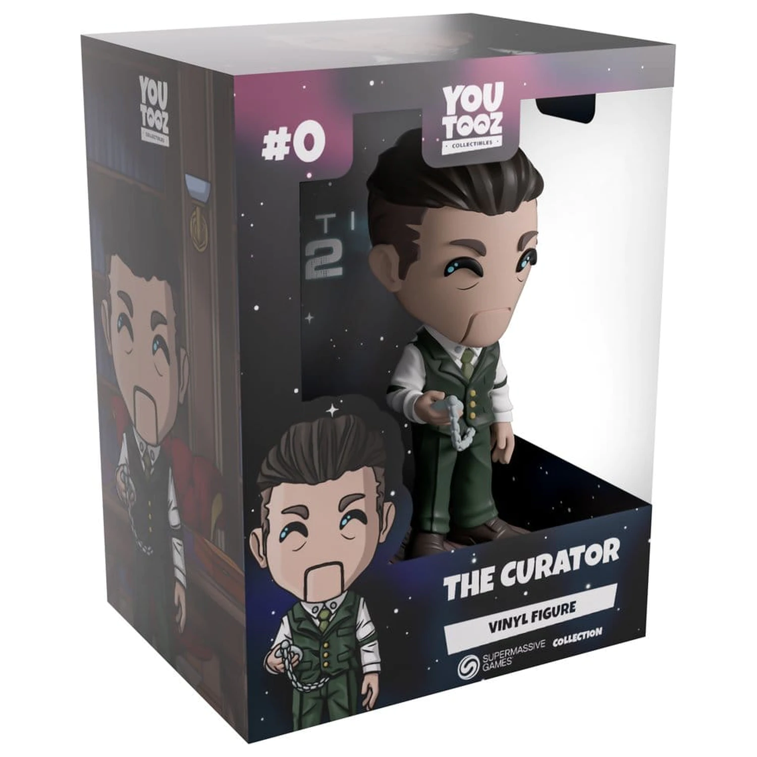 Supermassive Games vinilna figurica The Curator 13 cm fotografija izdelka