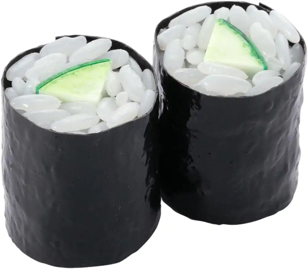 Plastični model komplet Sushi 1/1 Kappa Maki (Suši z zvitkom kumare) (ponovna izdaja) 3 cm fotografija izdelka