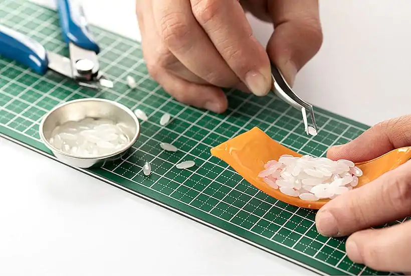 Plastični modelarski komplet za suši 1/1 Losos (ponovna izdaja) 3 cm fotografija izdelka