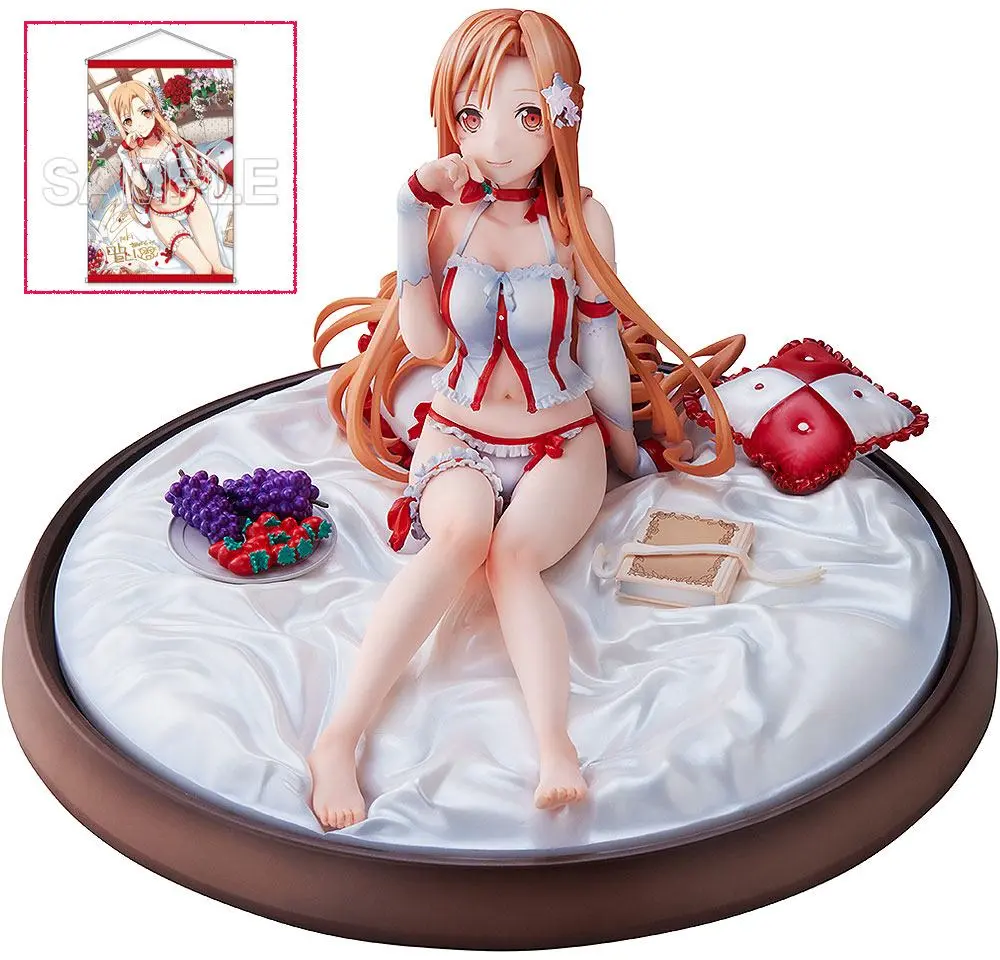 Sword Art Online PVC kip 1/7 Asuna Negligee Ver. KADOKAWA Special Set 15 cm fotografija izdelka