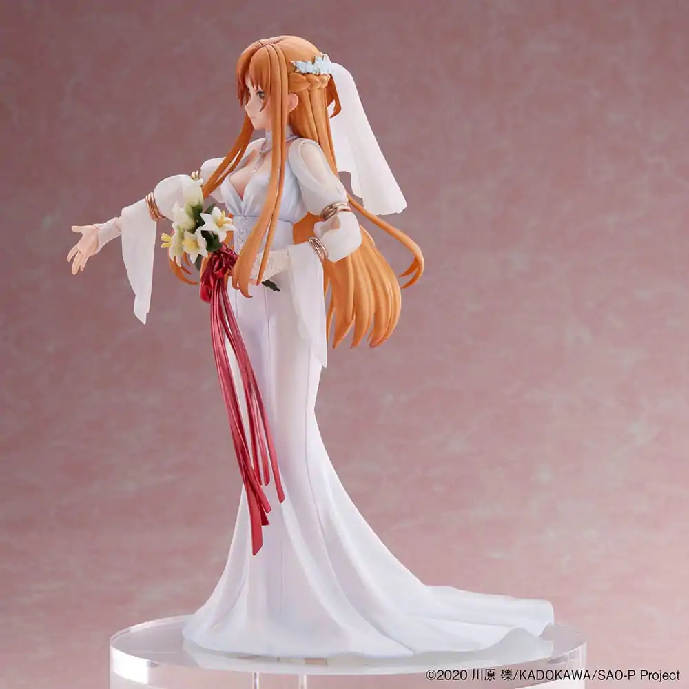 Sword Art Online PVC kip 1/7 Asuna Wedding Ver. 25 cm fotografija izdelka