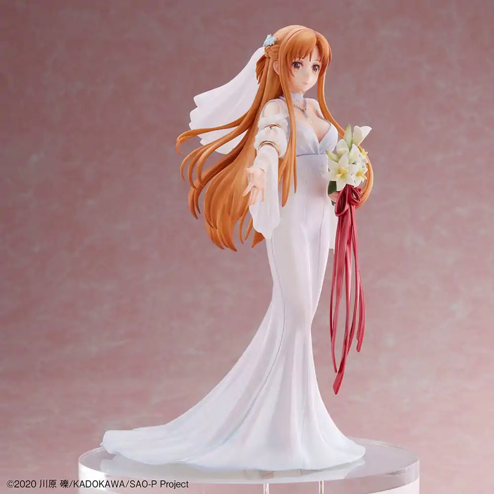 Sword Art Online PVC kip 1/7 Asuna Wedding Ver. 25 cm fotografija izdelka