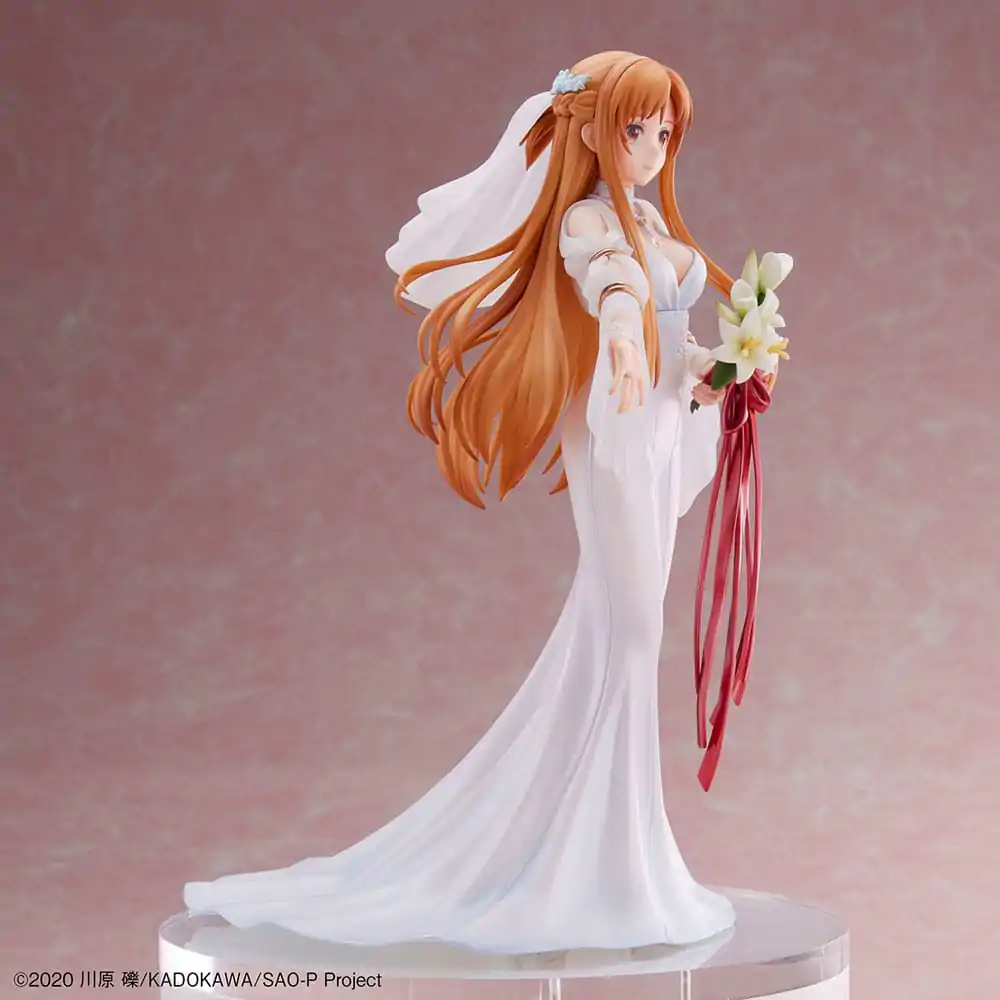 Sword Art Online PVC kip 1/7 Asuna Wedding Ver. 25 cm fotografija izdelka