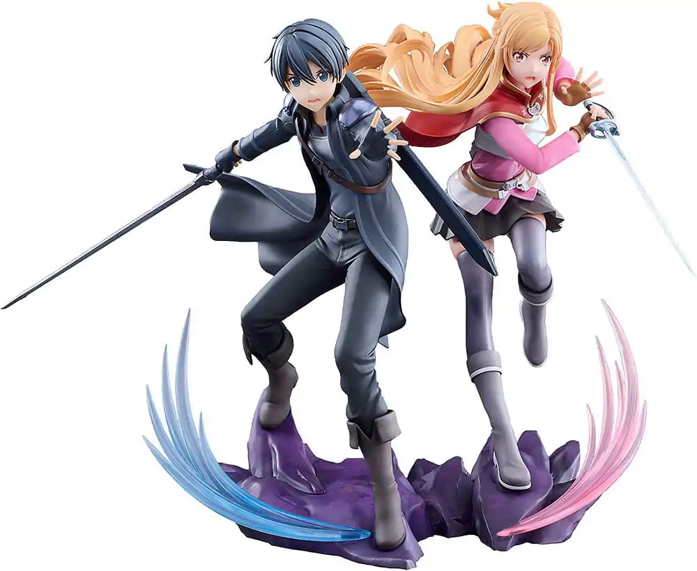 Sword Art Online kip 1/7 Progressive Scherzo of Deep Night Kirito & Asuna Set fotografija izdelka