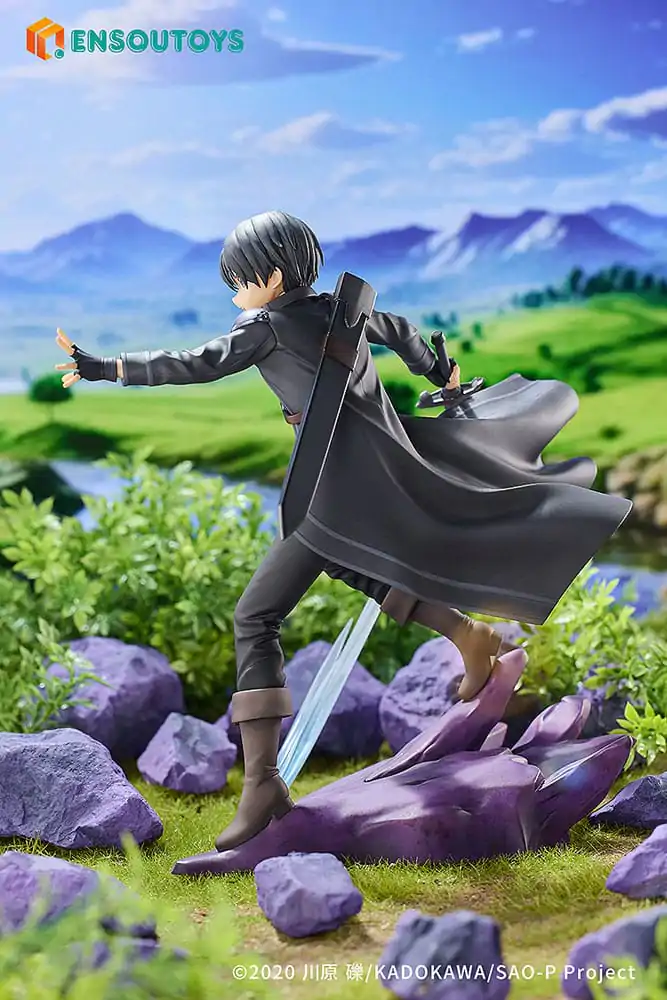 Sword Art Online Kip 1/7 Progressive Scherzo of Deep Night Kirito 22 cm fotografija izdelka