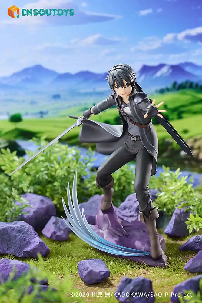 Sword Art Online Kip 1/7 Progressive Scherzo of Deep Night Kirito 22 cm fotografija izdelka