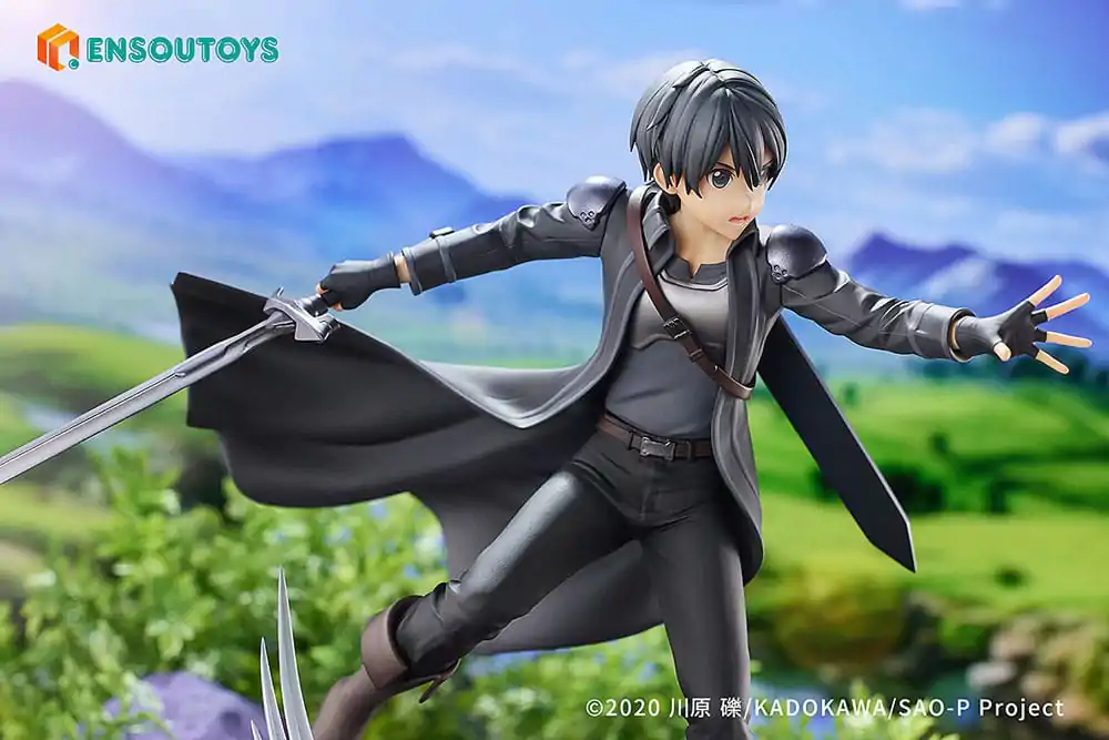 Sword Art Online Kip 1/7 Progressive Scherzo of Deep Night Kirito 22 cm fotografija izdelka