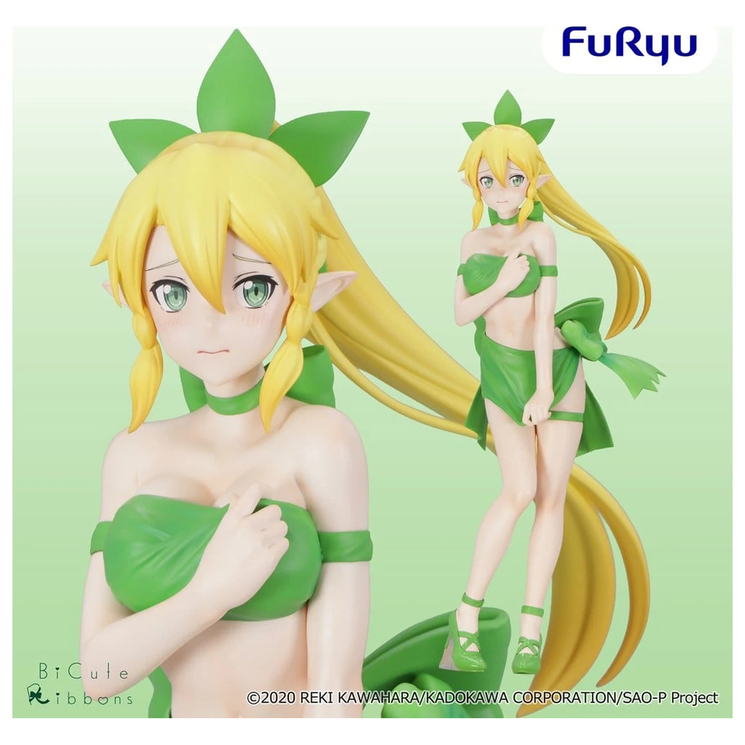 Sword Art Online BiCute Ribbons PVC figura Leafa 23 cm fotografija izdelka