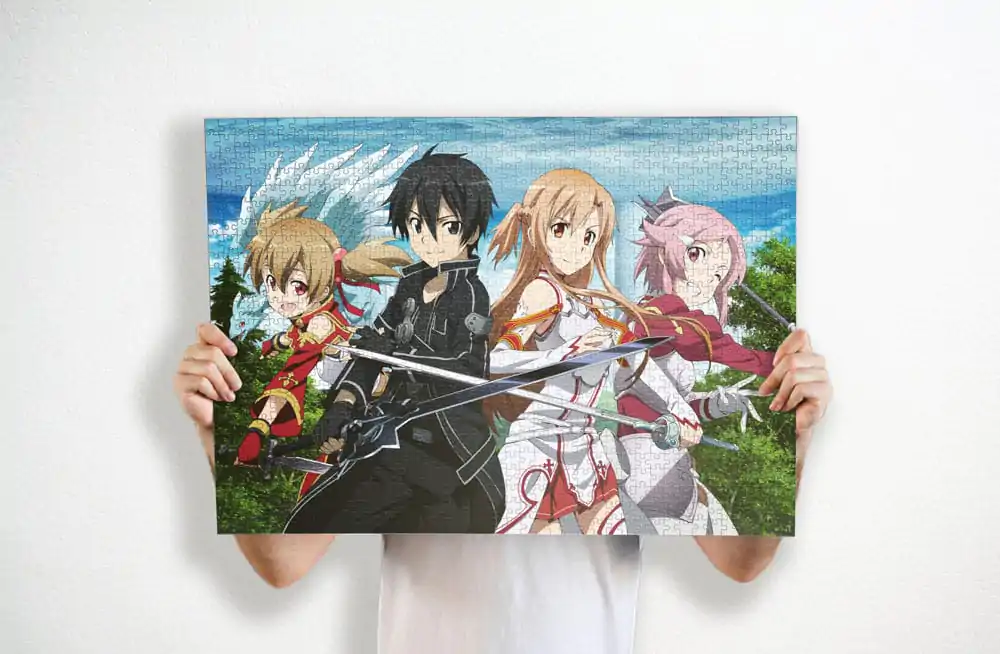 Sword Art Online Puzle z liki (1000 kosov) fotografija izdelka