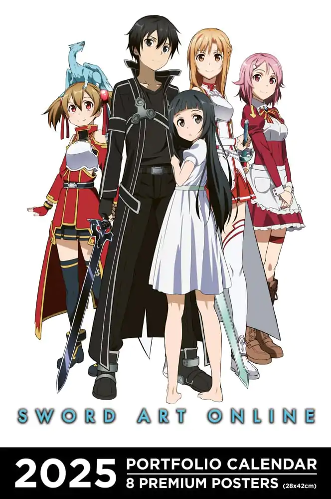 Sword Art Online Portfolio Koledar 2025 *Angleška verzija* fotografija izdelka