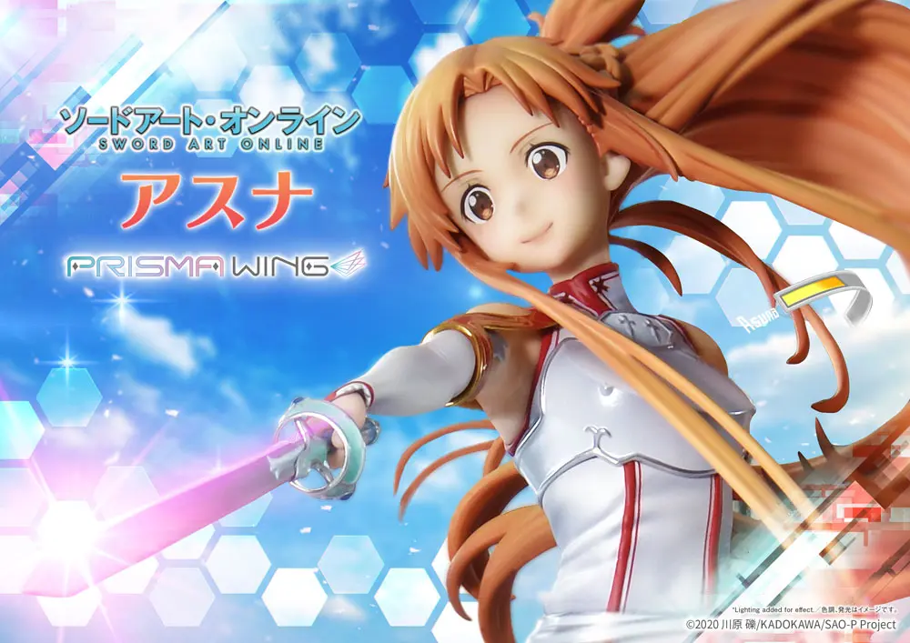 Sword Art Online Prisma Wing PVC Kip 1/7 Asuna 28 cm fotografija izdelka