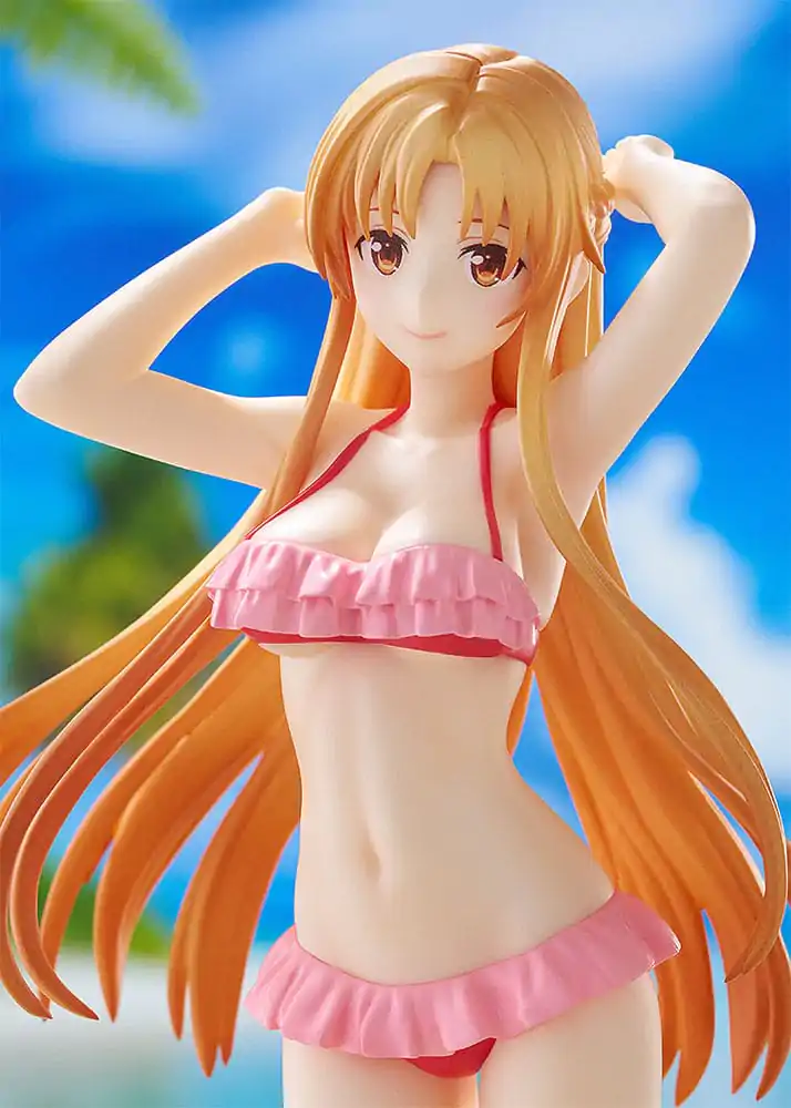 Sword Art Online Progressive: Scherzo of Deep Night Pop Up Parade PVC Kip Beach Queens Asuna 17 cm fotografija izdelka