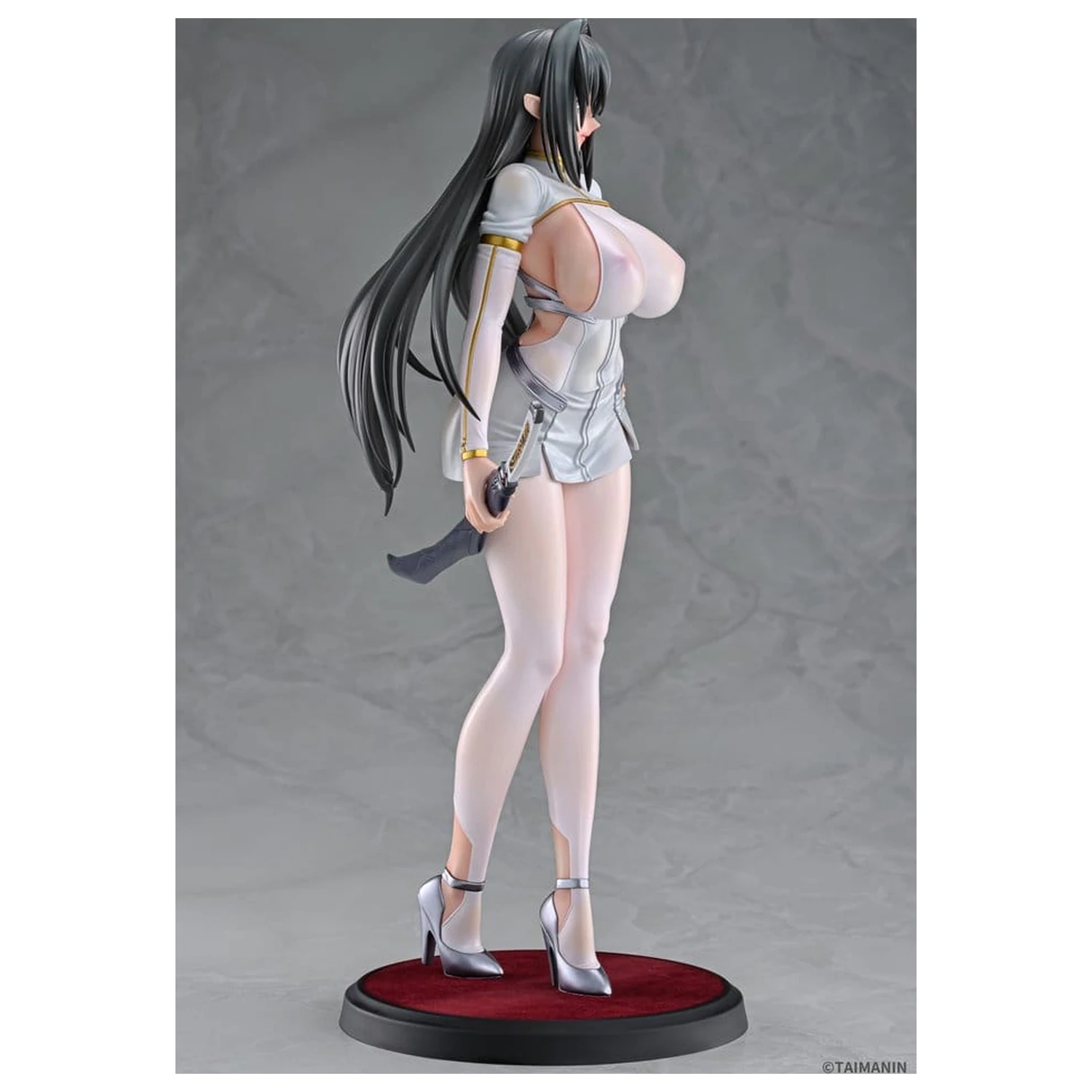 Taimanin RPG PVC figura 1/6 Annerose Vajra White see-through Ver. 31 cm fotografija izdelka