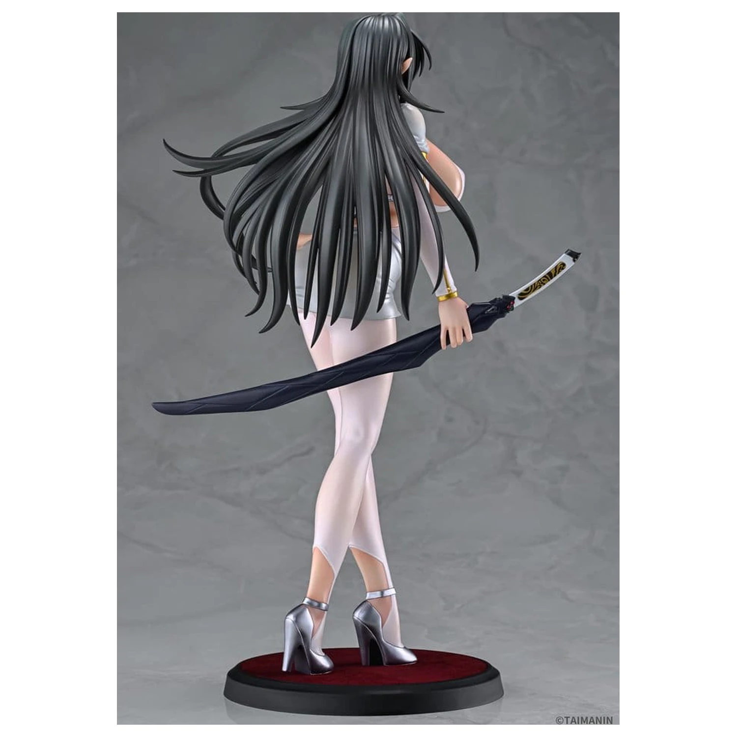 Taimanin RPG PVC figura 1/6 Annerose Vajra White see-through Ver. 31 cm fotografija izdelka