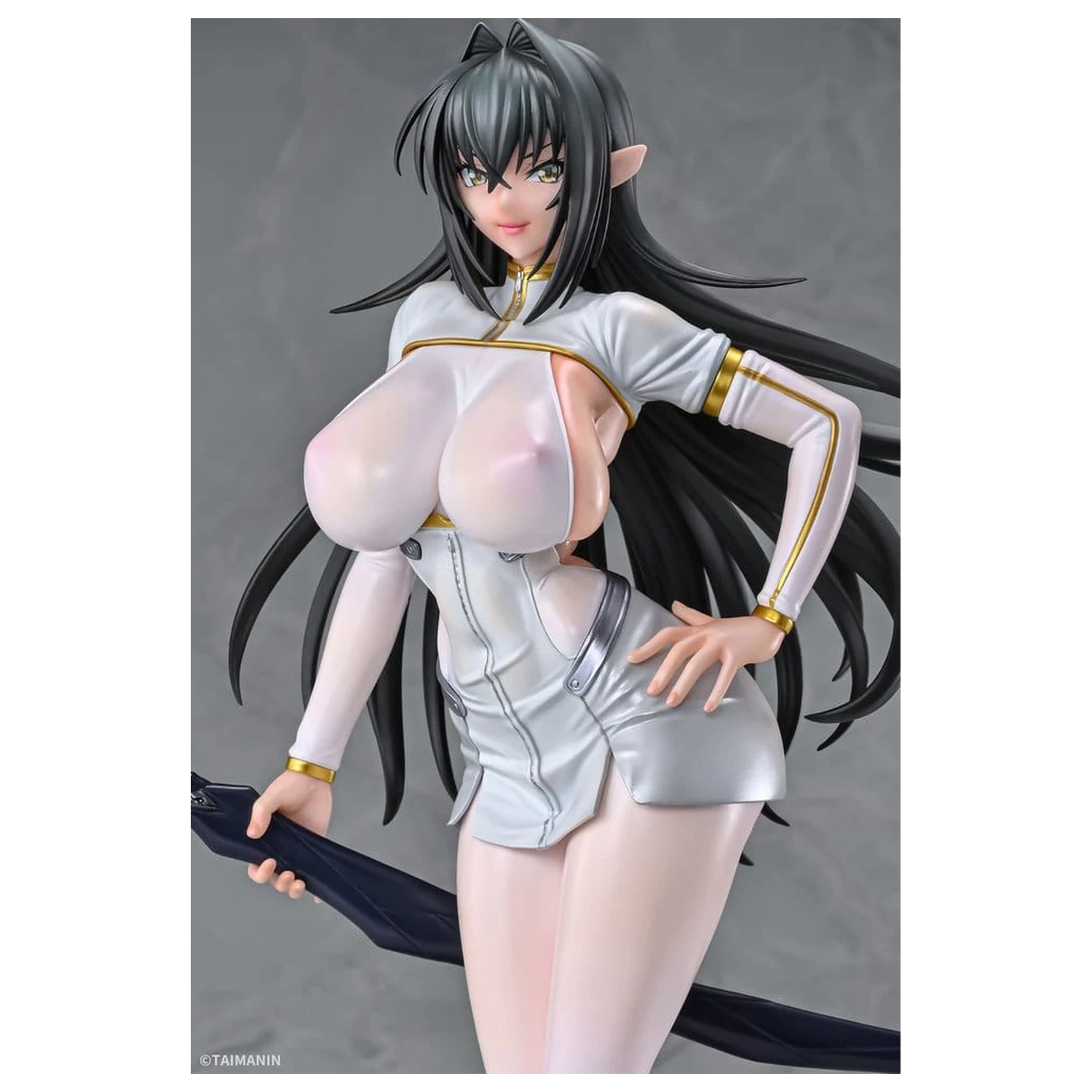 Taimanin RPG PVC figura 1/6 Annerose Vajra White see-through Ver. 31 cm fotografija izdelka