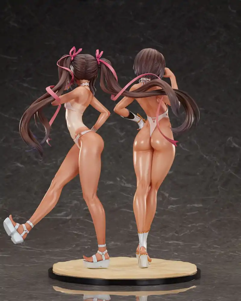 Taimanin RPG Komplet 2 PVC Kipa 1/6 Adult Yukikaze and Young Yukikaze Swimsuits Ver. 28 cm fotografija izdelka