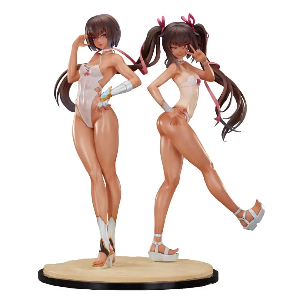 Taimanin RPG Komplet 2 PVC Kipa 1/6 Adult Yukikaze and Young Yukikaze Swimsuits Ver. 28 cm fotografija izdelka