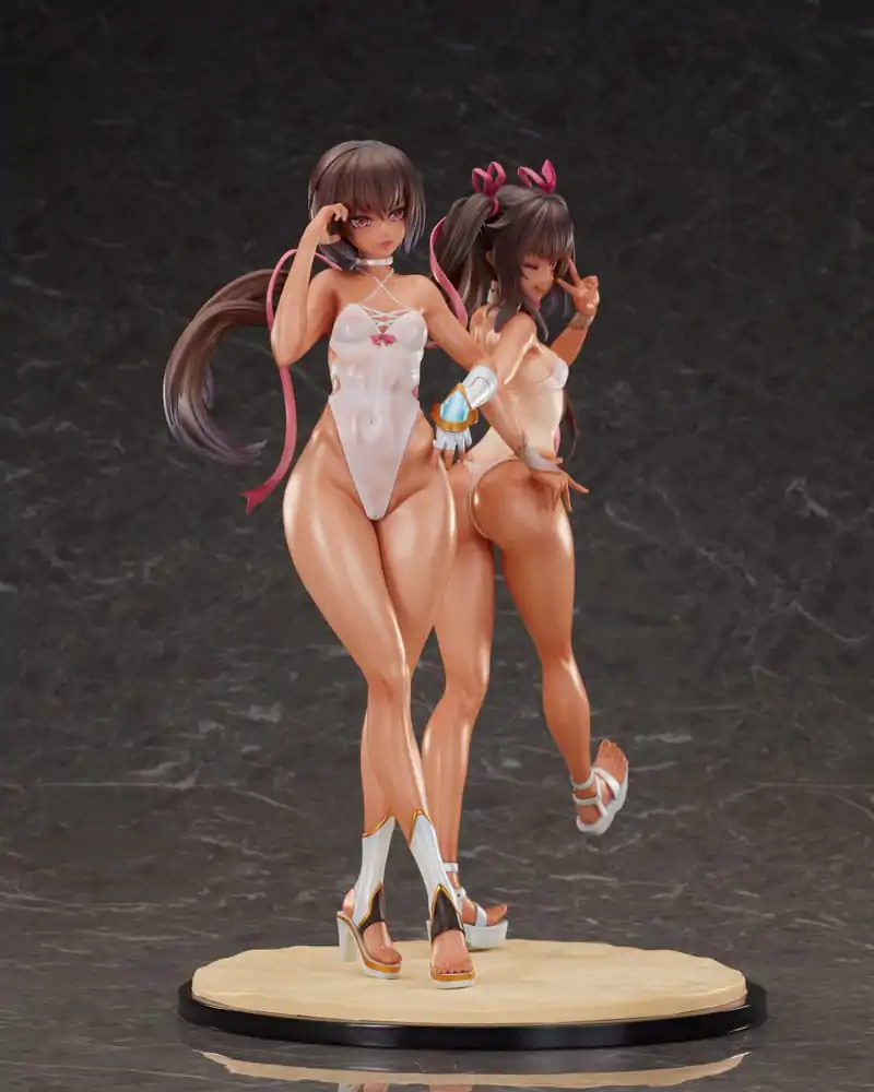 Taimanin RPG Komplet 2 PVC Kipa 1/6 Adult Yukikaze and Young Yukikaze Swimsuits Ver. 28 cm fotografija izdelka