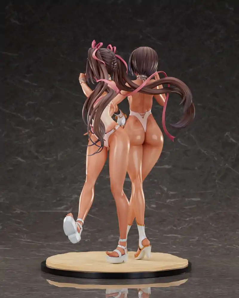 Taimanin RPG Komplet 2 PVC Kipa 1/6 Adult Yukikaze and Young Yukikaze Swimsuits Ver. 28 cm fotografija izdelka